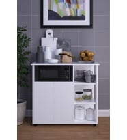 MALTA Mikrodalga Dolap mdf (Beyaz)