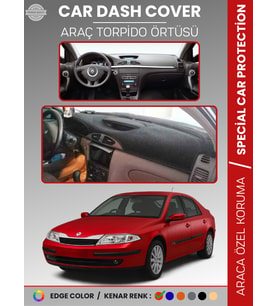RENAULT LAGUNA 2 (2002-2007) Torpido Örtüsü Ön Göğüs Koruma Torpido Koruma Araca Özel Tam Uyum
