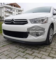 Citroen C Elysee 2012-2023 Uyumlu Astra H lip Esnek Ön Lip 2 Parça Tampon Altı Dil Karlık Ön Ek