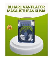 Mey İthalat® Turbo Fan Teknolojili Sessiz ve Güçlü Soğutma Fanı