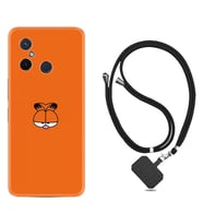 Xiaomi Redmi 12C Kılıf Silikon Boyun Askılı İpli Desenli Silikon Garfi 1733