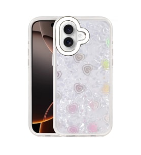 iPhone 16 Lumi Desenli Kapak - Beyaz