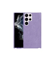 Samsung Galaxy S22 Ultra Uyumlu Kılıf Zore Shining Silikon (Mor)