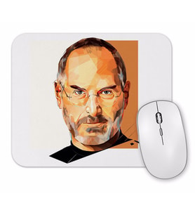 Steve Jobs Mouse Pad