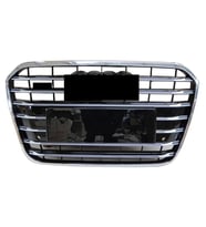 Audi A6 S6 Panjur Krom/Siyah 2011-2014 Arası Uyumlu