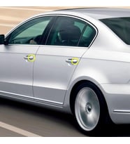 VW Passat CC 2013-2017 Sol Ön Arka Uyumlu Dış Kapı Kolu Kapağı 3C0837879A