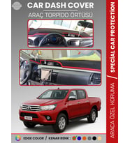 TOYOTA HILUX REVO (2015-2020) Torpido Örtüsü Ön Göğüs Koruma Araca Özel UV Koruma