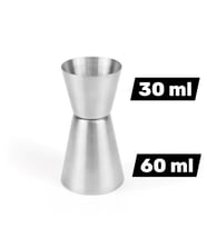 Paslanmaz Çelik Kokteyl Bar Ölçeği 30/60 ml – Profesyonel Jigger