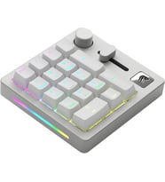 Glorious Gmmk Kablosuz Numpad - Fox Switches, Gri/Beyaz