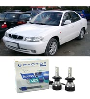 Daewo Nubira Led Xenon Uzun + Kısa Far Ampulü H4 Access Yeni Seri Beyaz