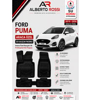 FORD PUMA 2019 - 2026 Araca Özel Kauçuk 3D Profesyonel Oto Paspası