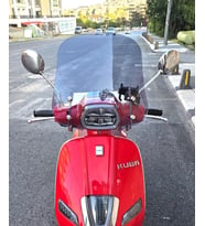 MOTOCAM Küba Grace 50 Ön Cam 2023-2026 Model 42cm Füme Renkli  APARATSIZ