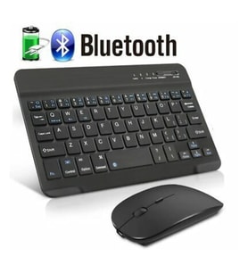 Huaweı Matepad Pro 12.6"  Tablet İçin Uyumlu Slim Şarjlı Bluetooth Klavye ve Mouse Seti