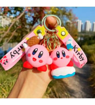 Anime Kirby Silikon Anahtralık Çanta Süsü 1  ADET