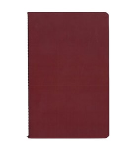 Deffter Just Simple Çizgili Defter Burgundy 64537-4