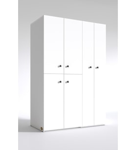 Kenzlife çamaşır-kurutma makinesi dolabı kapaklı yaromira byz 180*120*60 banyo arkalıksız (Karışık)