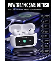 Kulak İçi Bluetooth Kulaklık Ekranlı Müzik Dinleme Çağrı Cevaplama Siyah Yeni Nesil