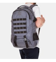 Lederax 50LT Geniş Hacimli Dağcı Çantası Sırt Çantası LD598 (Gri)