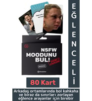 Eğlenceli Genç Yetişkin Arkadaş Yılbaşı Cesur Oyun Moodunu Bul Mini-NSFW +18 Oyun Kartları 80 Kart
