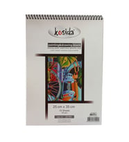 Kosida Resim Defteri Dokulu 25x35 cm 180 gr 15 yp 