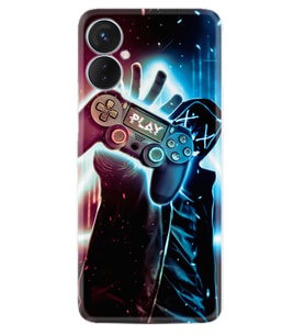 Tecno Spark 9T Kılıf Silikon Desen Özel Seri Play Me 1757