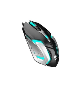 USB KABLOLU - OYUNCU MOUSE - FARE RGB IŞIKLI 3D - 1200DPI MOUSE 1.5MT KABLO (5365)