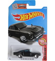 Hot Wheels - Aston Martin 1963 Db5 (1/64) Black - Long Card - 2016 (Çok Renkli)