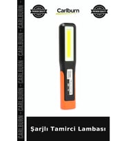 Şarjlı Tamirci Lambası Cob Lamba Mekanik Feneri Servis Aleti