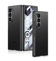 Galaxy Z Fold 6 Kılıf Titanyum Metal Tasarımlı Zore Kıpta Caz Kapak