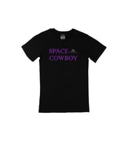 Space Cowboy Elon Musk Siyah Tişört