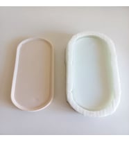 BÜYÜK BOY OVAL TABAK KALIBI (Şeffaf)
