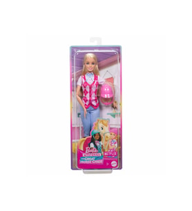 Barbie® Great Horse Chase Barbie Binici Bebek - Malibu HXJ38