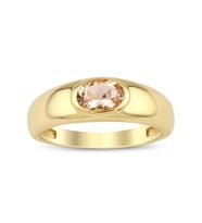 Tasarım Morganite  Tektaş Yüzük