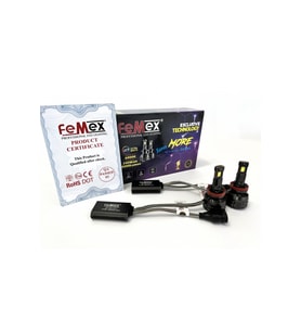 FEMEX H8/11 LED XENON LED HEADLİGHT FEMEX SUPER MORE CSP SUPERIOR ETI CHİPSET RADYATÖR SOĞUTMALI
