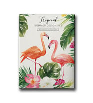 Flamingo Watercolor Tablo MİND494
