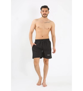 pilelistore- Erkek Siyah Deniz Şortu