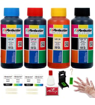 Canon Uyumlu PG-46 CL-56 Aparatlı Kartuş Dolum Seti 4 x 100 ML (E404, E414, E464)