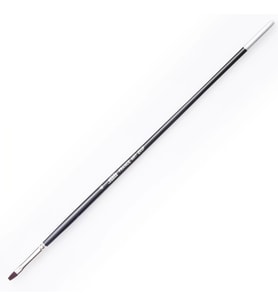 PEBEO 200F/4 SENTETİK UÇ SAP YAĞLI AKRİLİK FIRÇA SİYAH NO:4