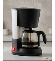 1.2 Litre Filtre Kahve Makinesi Damlama Emniyetli Cam Karaflı