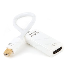 Dark Mini DisplayPort to HDMI Dişi Çevirici (4K)