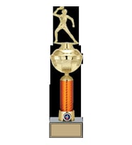ODAK KUPA - Figürlü Kupalar - Masa Tenisi Kadın Figürlü Kupalar FG-055 B - 42 cm