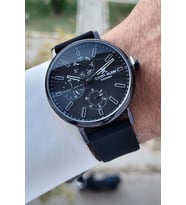 Daniel Klein DKISTE1271 Kasası Siyah 4 Farklı Silikon Kordonlu İç Göstergeleri Aktif Hediye Paketli
