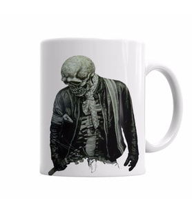 Skull Music Müzik Kupa Bardak Porselen