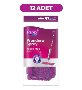 Wondero Sprey Yedek Mop Refil Onikili Paket