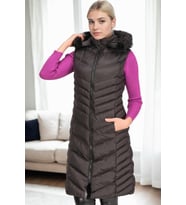 Z6725 DEWBERRY BAYAN YELEK-SİYAH-1