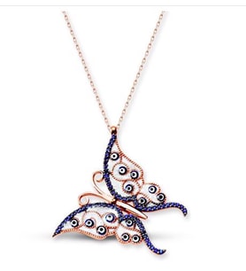 ARIM BAL PETEĞİ  925 AYAR GÜMÜŞ KOLYE (Karışık)