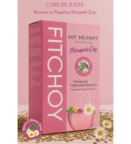 Fitchoy - Rezene & Papatya Çayı 90 gr x 45 Adet (Biberiye İlaveli)