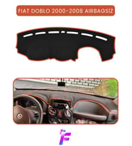 FIAT DOBLO (2000-2008) AIRBAGSIZ Torpido Örtüsü Güneşten Korur Kolay Montaj Tam Uyum TB4