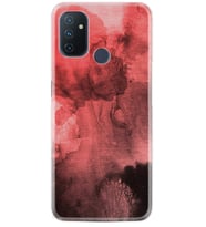 Kılıfland One Plus Nord N10 Kılıf Silikon Resimli Kapak Red Abstract Stok 1040