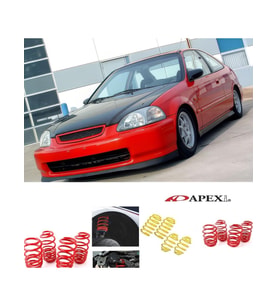 honda civic 1996.1999 sedan hb apexi 4.5cm ön arka spor yay